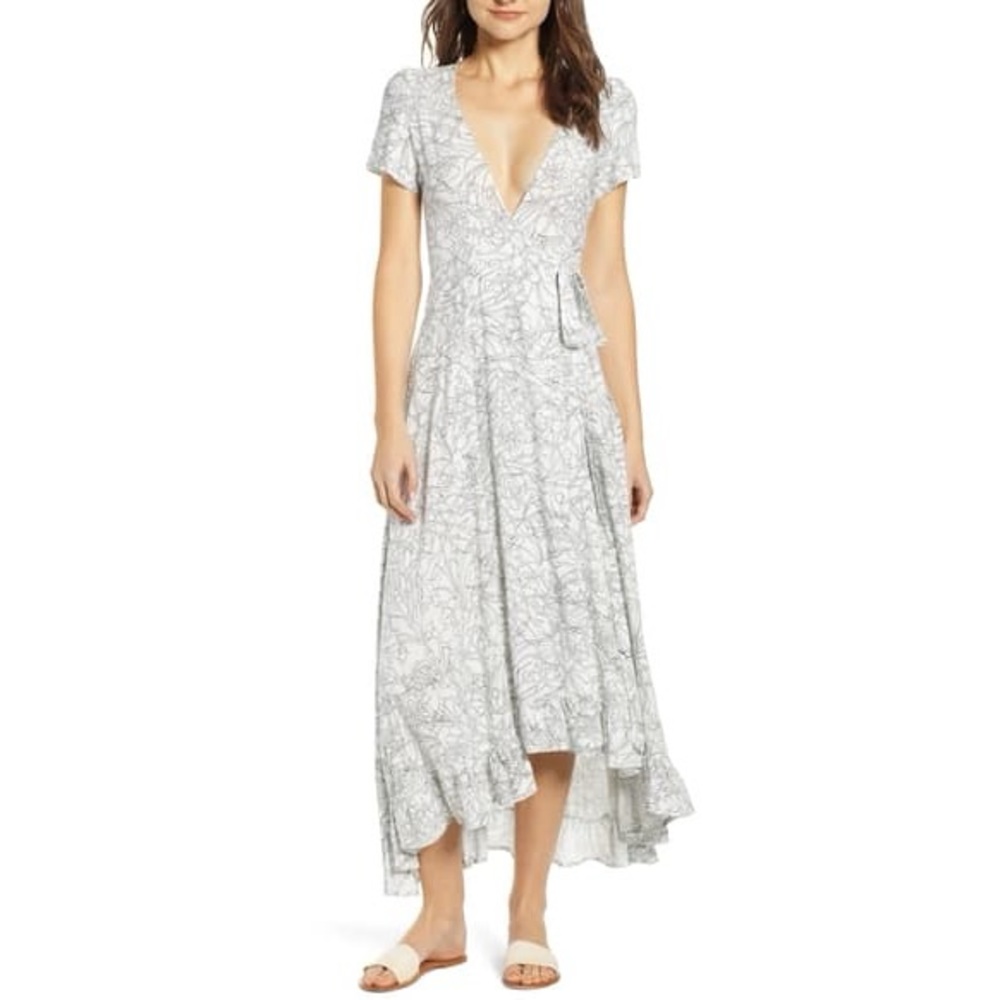 Lira Floral Wrap Dress